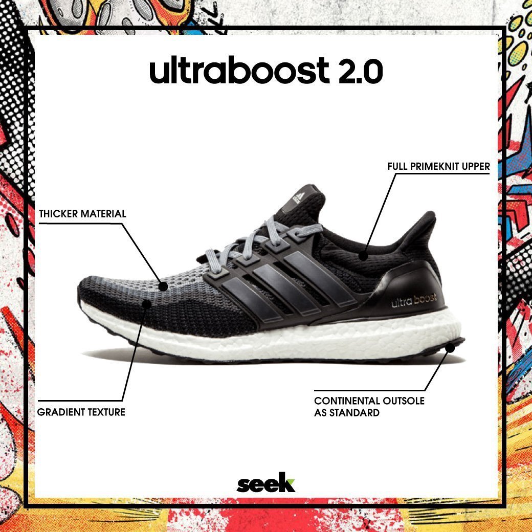 Ultra boost 3.0 shop กับ 4.0 ต่างกันยังไง